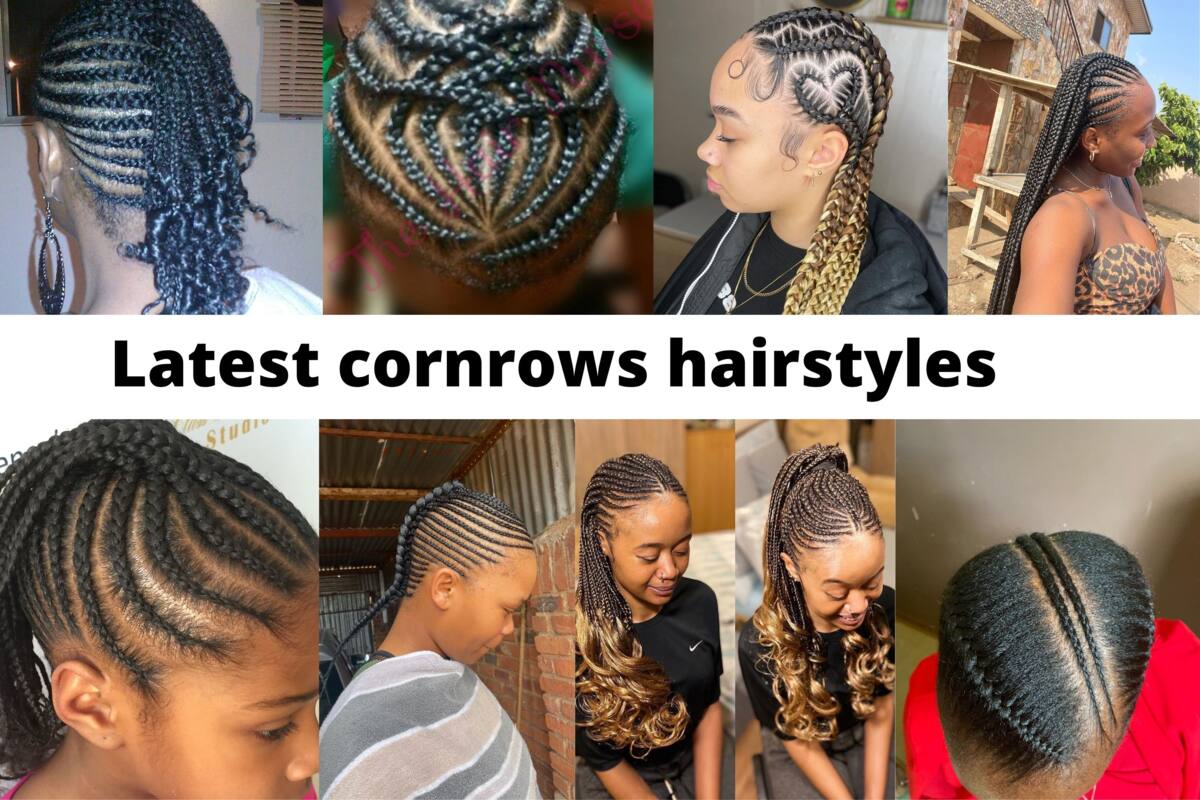 Latest Ghana Braid Hairstyles 2021: Cute Styles To Check OutLatest Ankara  Styles 2020 and Information … | Hair styles, Ghana braids, Latest ghana  weaving hairstyles